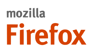 Mozilla Firefox word mark. Guestimated clear s...