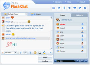UseBB Chat Module for 123 Flash Chat Server So...