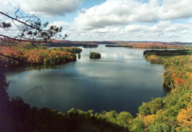 Peninsula Lake, near Huntsville in Muskoka